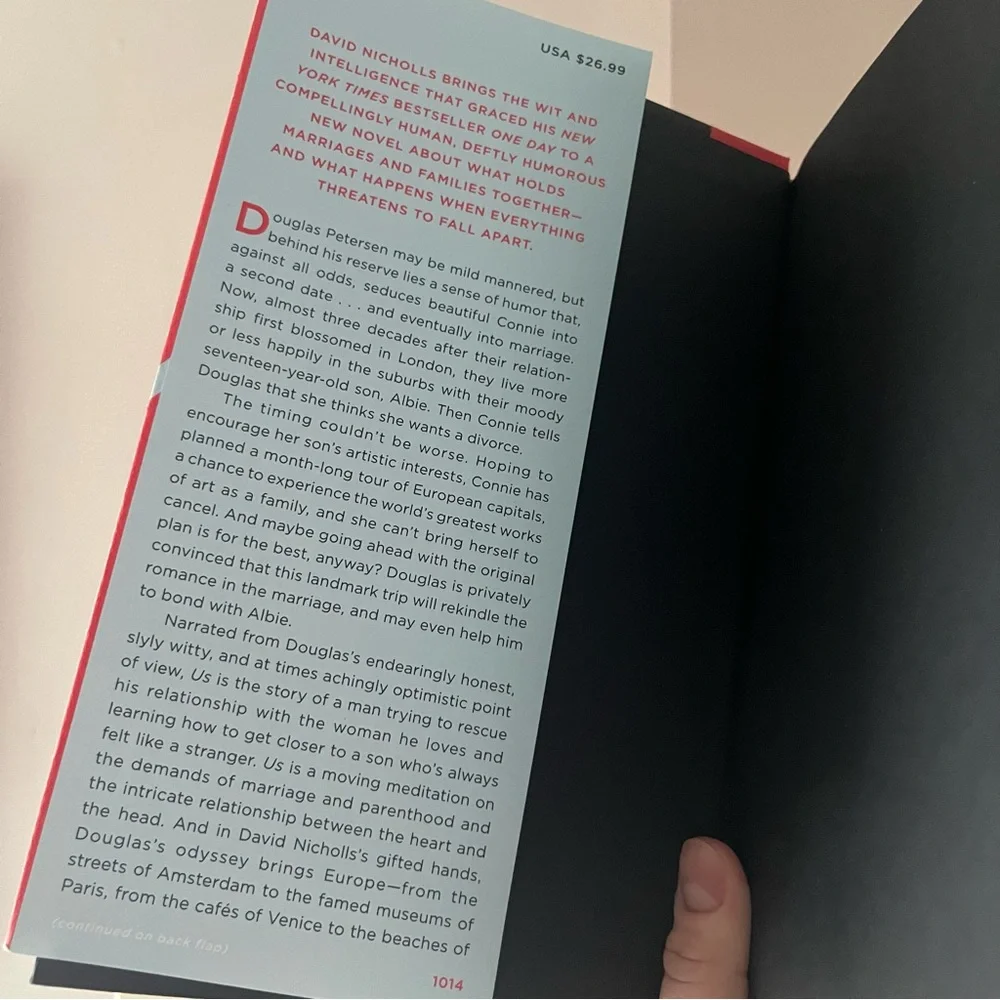 📚 4/25$ 📚 Us by David Nicholls | Booktok Romance - Picture 2 of 4